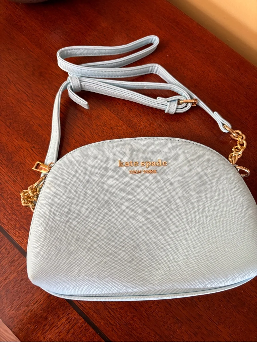 Kate Spade Morgan Dome Crossbody Bag - Light Blue